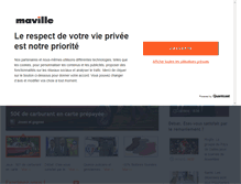Tablet Screenshot of moulins.maville.com