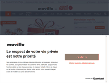 Tablet Screenshot of letouquet.maville.com