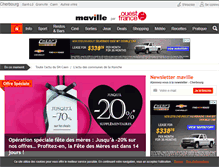Tablet Screenshot of cherbourg.maville.com