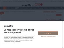 Tablet Screenshot of frejus-saintraphael.maville.com