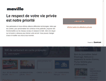 Tablet Screenshot of paris.maville.com