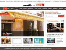 Tablet Screenshot of brignoles.maville.com