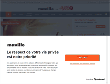Tablet Screenshot of lille.maville.com