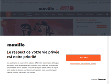 Tablet Screenshot of montlucon.maville.com