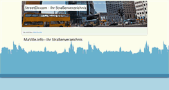 Desktop Screenshot of maville.info