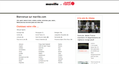 Desktop Screenshot of maville.com