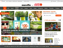 Tablet Screenshot of douai.maville.com